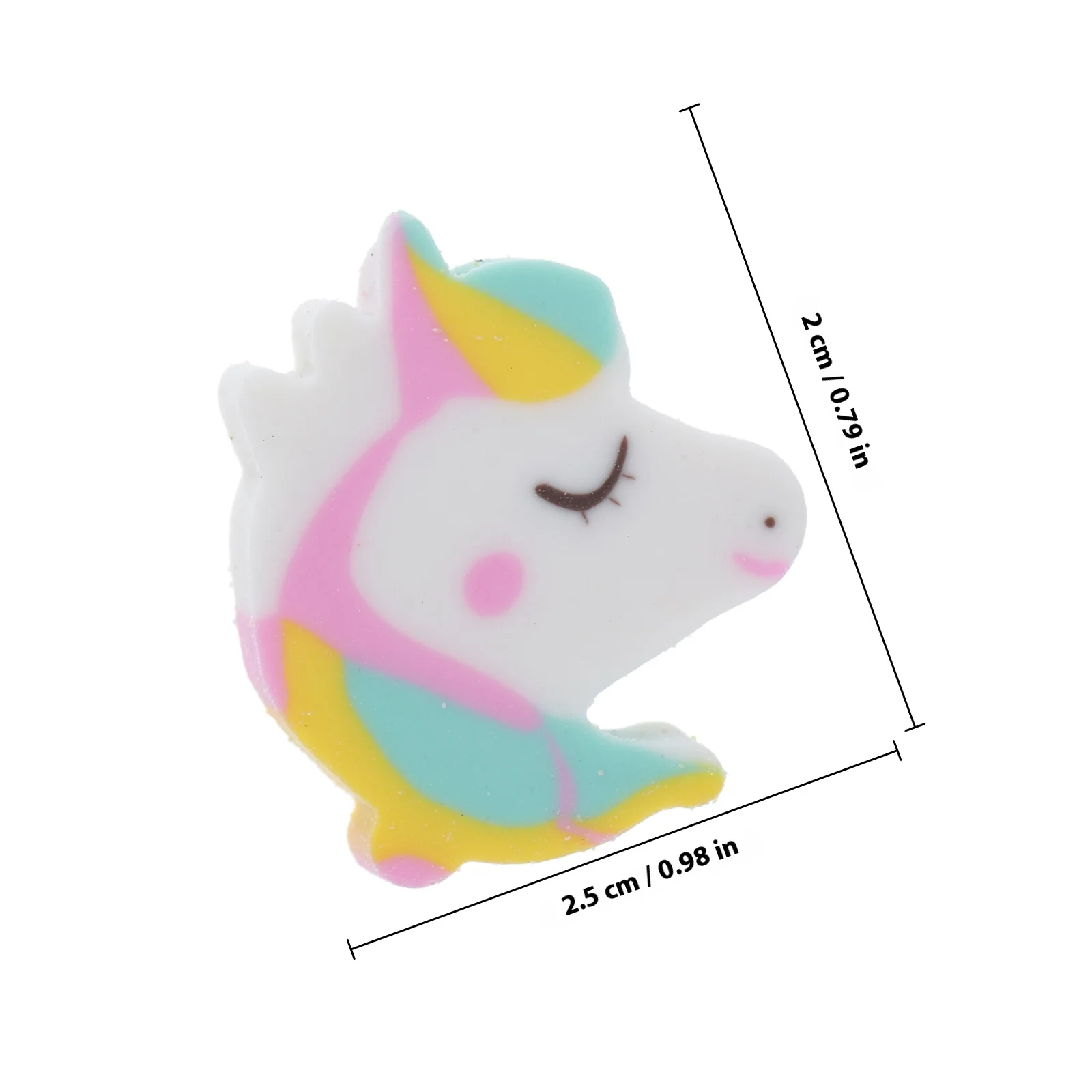 50 قطعة ممحاة بتصميم مدمج لقلم الرصاص وقلم رصاص ملون رائعة للمعلمين والطلاب نظام مكافأة للاستخدام الزخرفي