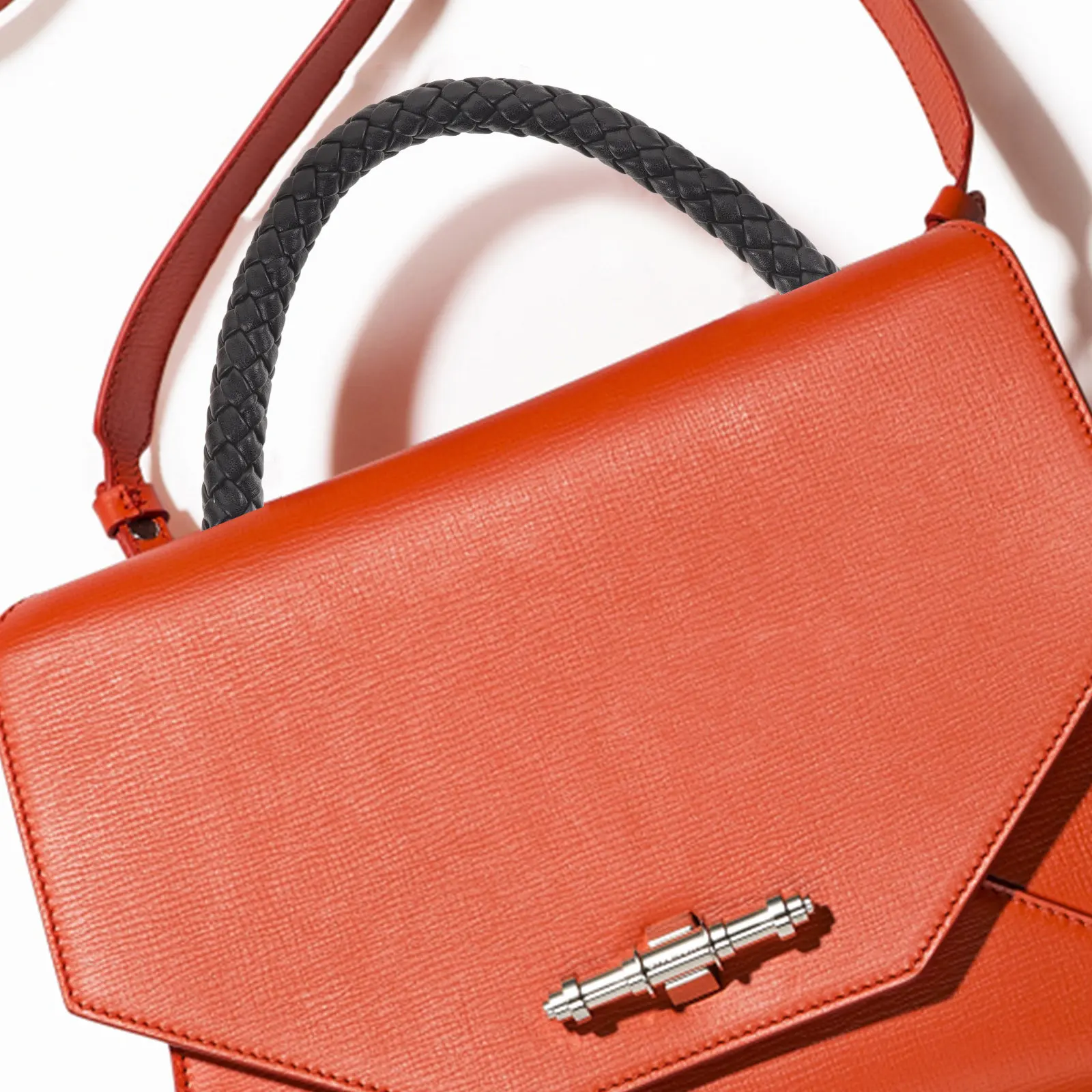 

2Pcs Replacement Handle for Handbag PU Bag Handles Detachable Grip for Tote Clutch Bag DIY Repairing Accessory