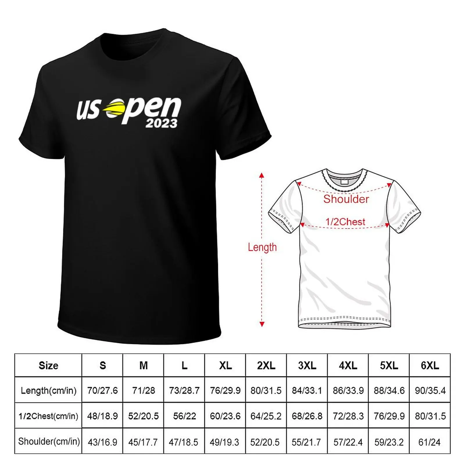 US Open Tennis 2023 Tshirt, 2023 US Open, Tennis Tournament, US Junior Open 2023, Finals Shirt T-Shirt Large Size Breathable Tee