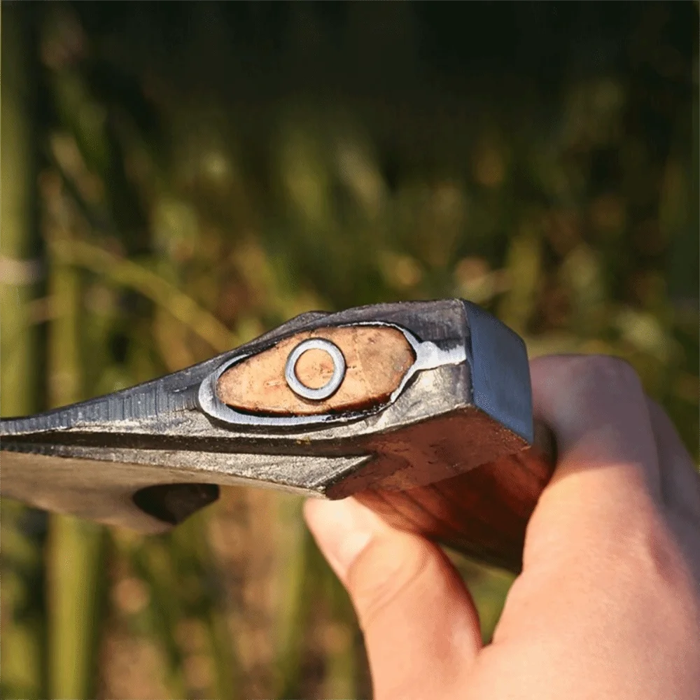 Durable Steel Steel Handle Wedge Firm Locking Structure Compact Size Hardware Fastener Stable Fixing Performance