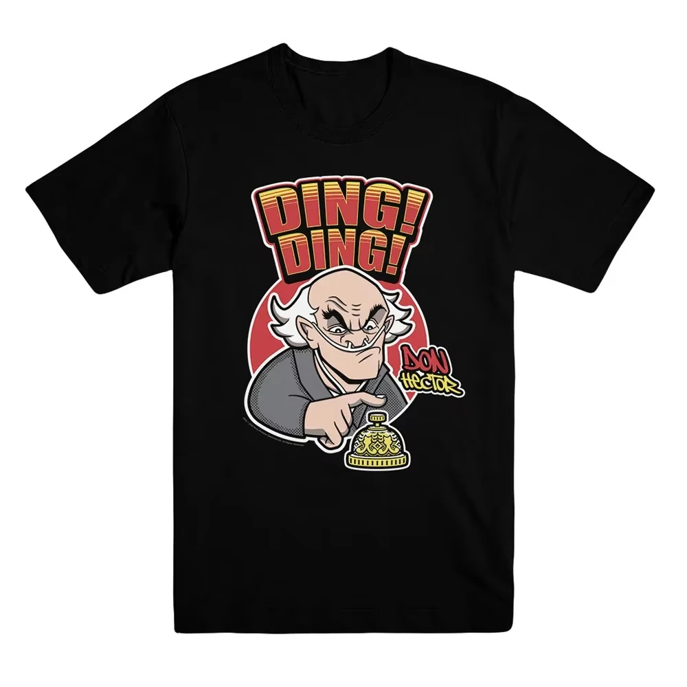 2026 New Don Hector Ding Ding Breaking Bad Printed Casual Fashion Summer T-shirt Men and Women Loose Retro T-shirt Y2K