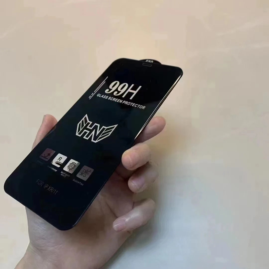 2 Pieces Full Cover Cell Phone Tempered Glass 14promax 99H Screen Protector For iPhone 14 15Pro 15 Plus 15 Pro Max