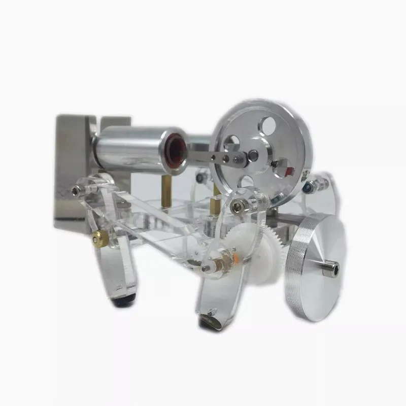 

Модель четырехудного зверя двигателя Стирлинга, игрушечная модель бионического зверя, модель парового двигателя, мини-двигатель