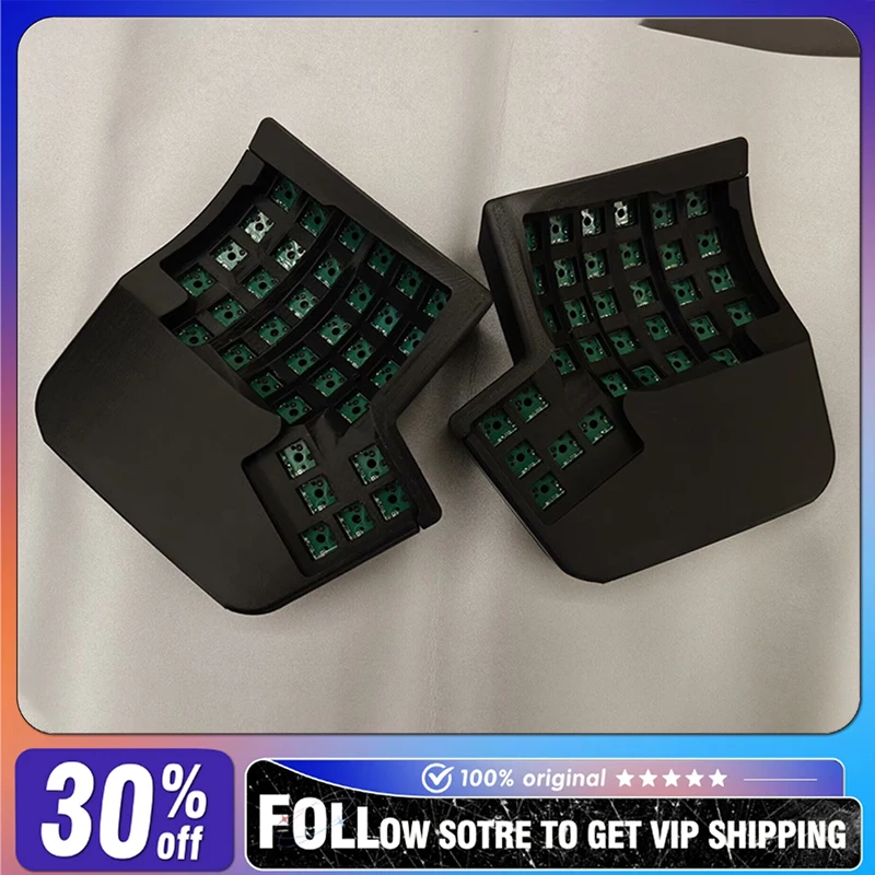 

2,4 г Беспроводная изогнутая разделенная клавиатура Kinesis, комплект с возможностью горячей замены, эргономичный 3D-флакон, смена клавиш, индивидуальная механическая клавиатура, подарки