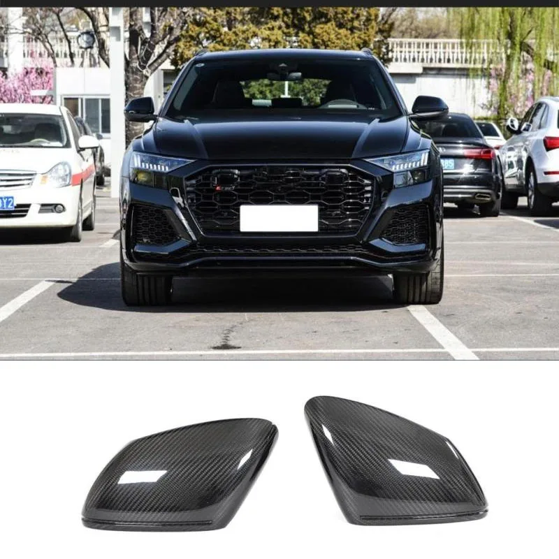 For 2019+ Porsche 911 992 Taycan Dry Carbon Fiber Car Side Mirror Cover Caps RHD Replace