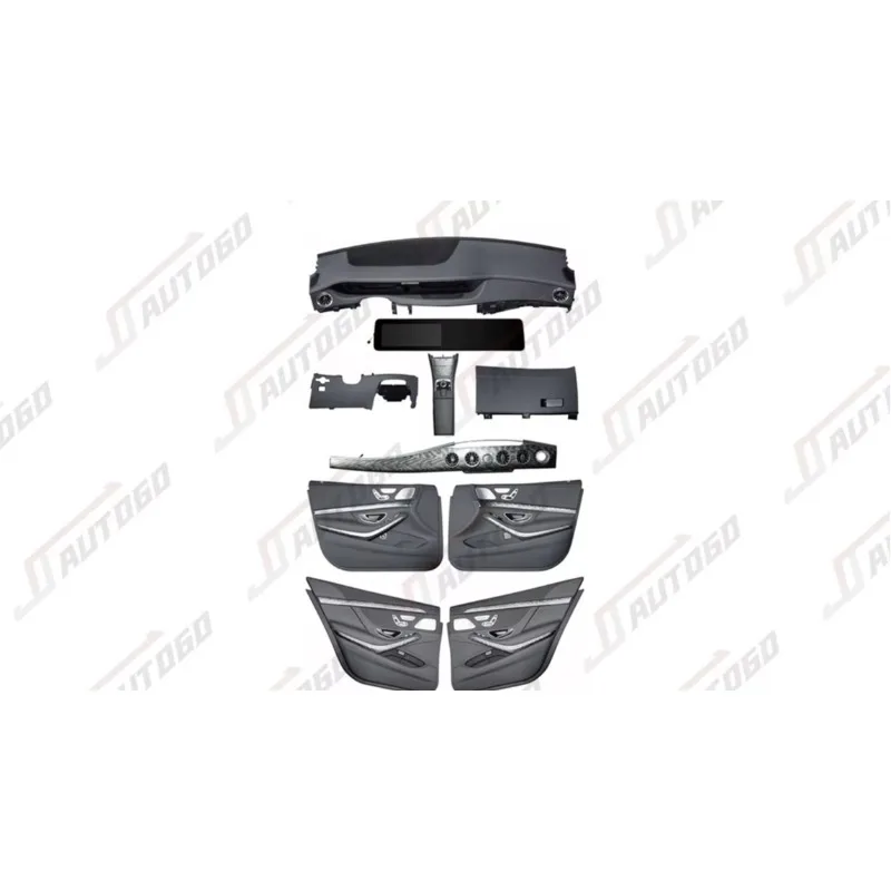 Auto Modification Interior Conversion Upgrade Kits for Benz S Class W221 2010 2011 2012 2013 to W222 Maybach Style Assembly