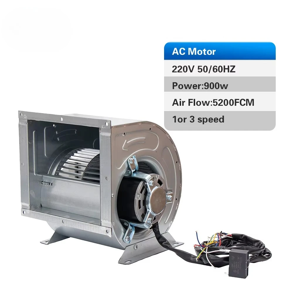 

SYZ 12-12 110V 230V 900W 1 Or 3 Speed AC Motor 2680cfm Forward Curve Centrifugal Fan Air Centrifugal Blower Cooling Fan