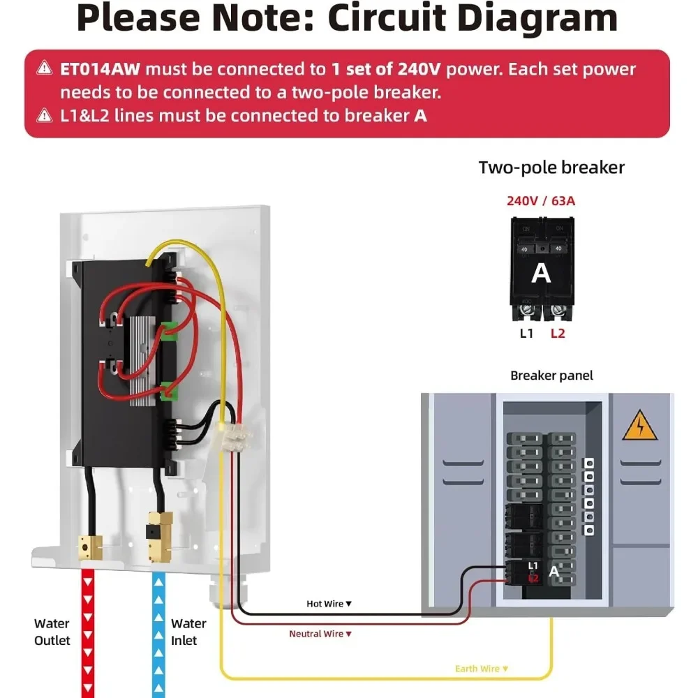 Tankless vize melegítő Elektromos, 14KW 240volt, 2-3 Ceruzahegy bel watercolor, Be Kelendőség hotsale vize melegítő, vel ledes Digitális kijelző, Védés Betűköz