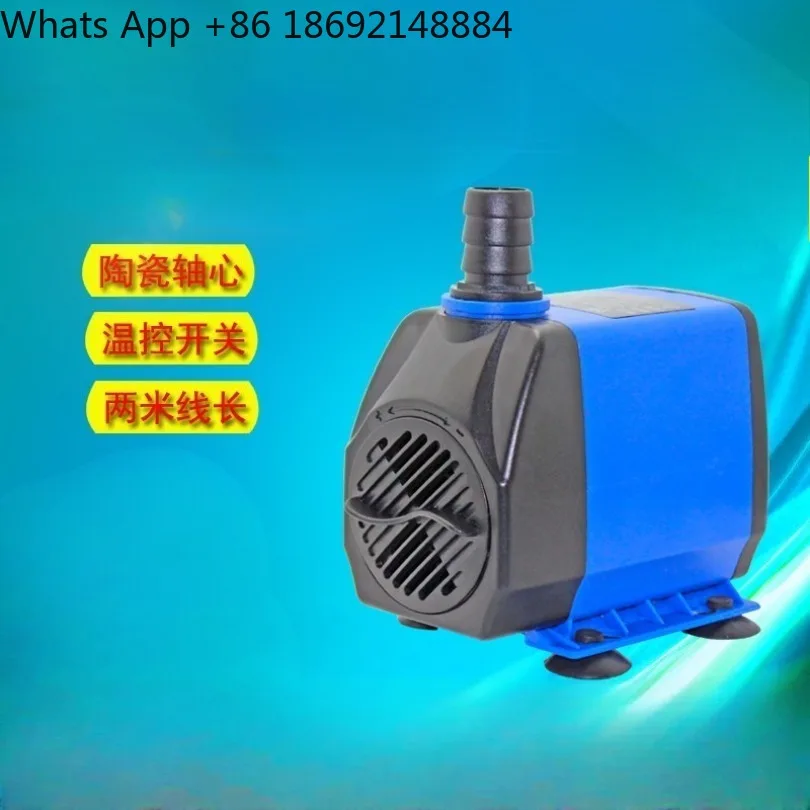 60W mini submersible pump 220V head 3m fish tank rockery circulating pumping filter pump1 piece price