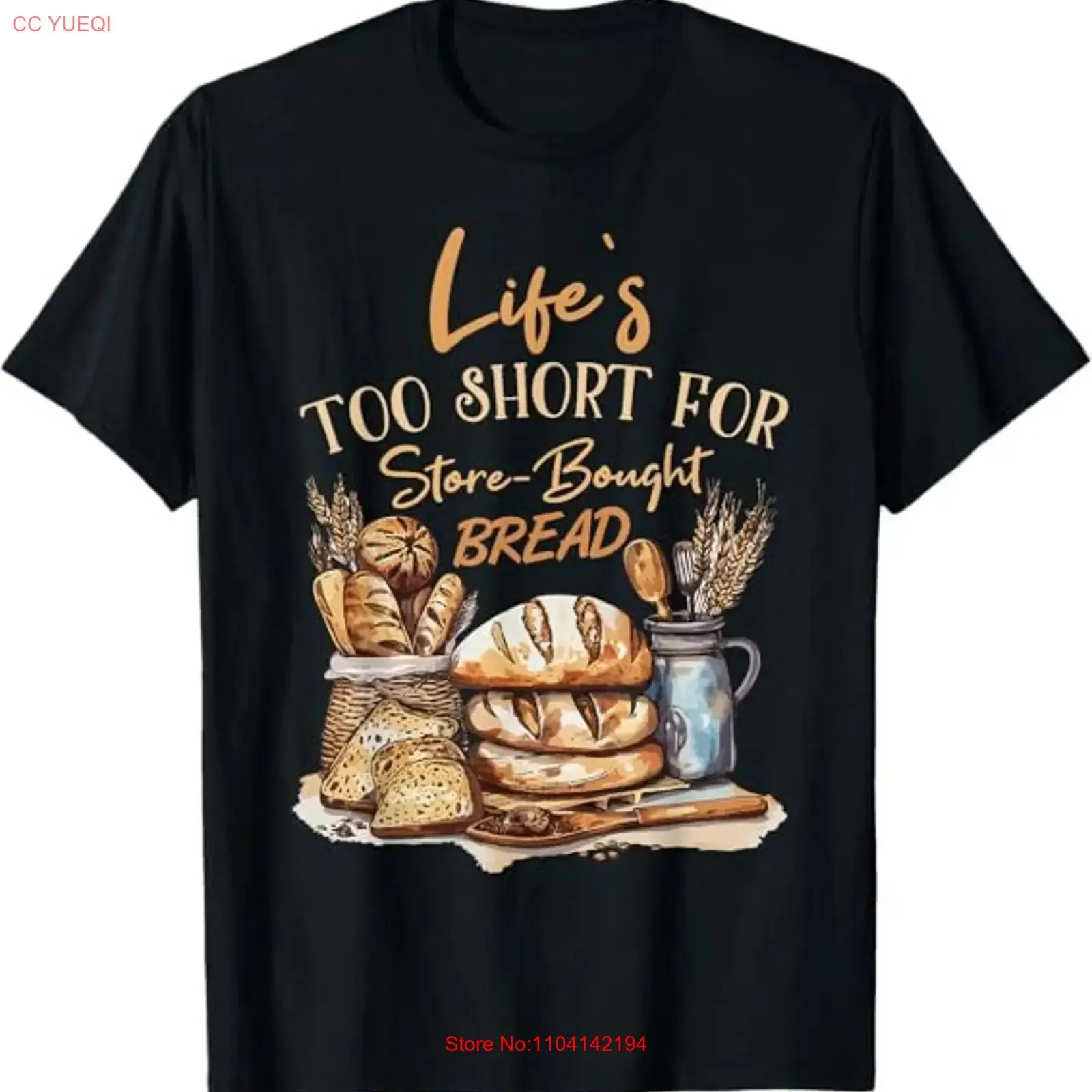 NEW LIMITED Baker Funny Saying for Bakery Bread Baking T Shirt S 3XL vintage Washed Versatile Slightly homme streetwear Unisex
