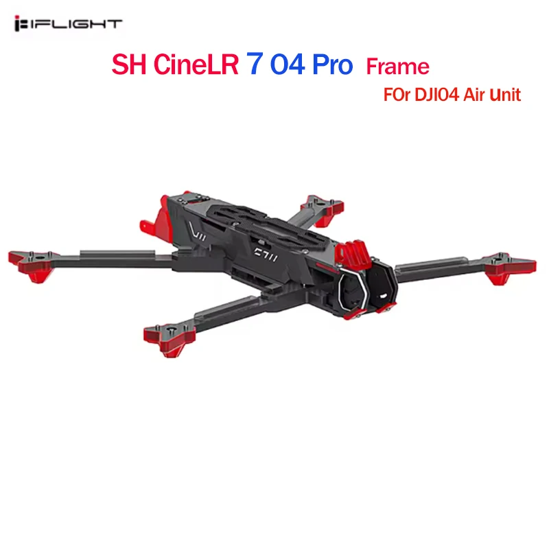 

IFlight SH CineLR 7 O4 Frame Kit 7inch (DeadCat) Wheelbase 334mm With 6mm Arm for DJI O4 Air Unit RC FPV Drone