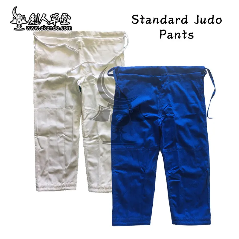 -IKENDO.NET-JUD011-Standard Judo Pants-Judo GI Uniform Pants 270gsm cotton adult children judo training uniform