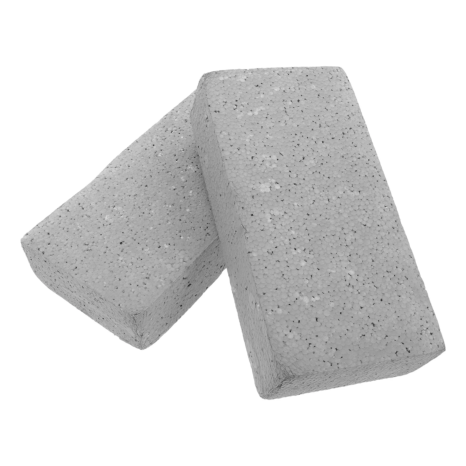 

2pcs Realistic Foam Bricks Kids Halloween Decor Stage Prank Props Soft Building For Theatrical Film Sets Spooky Haunted