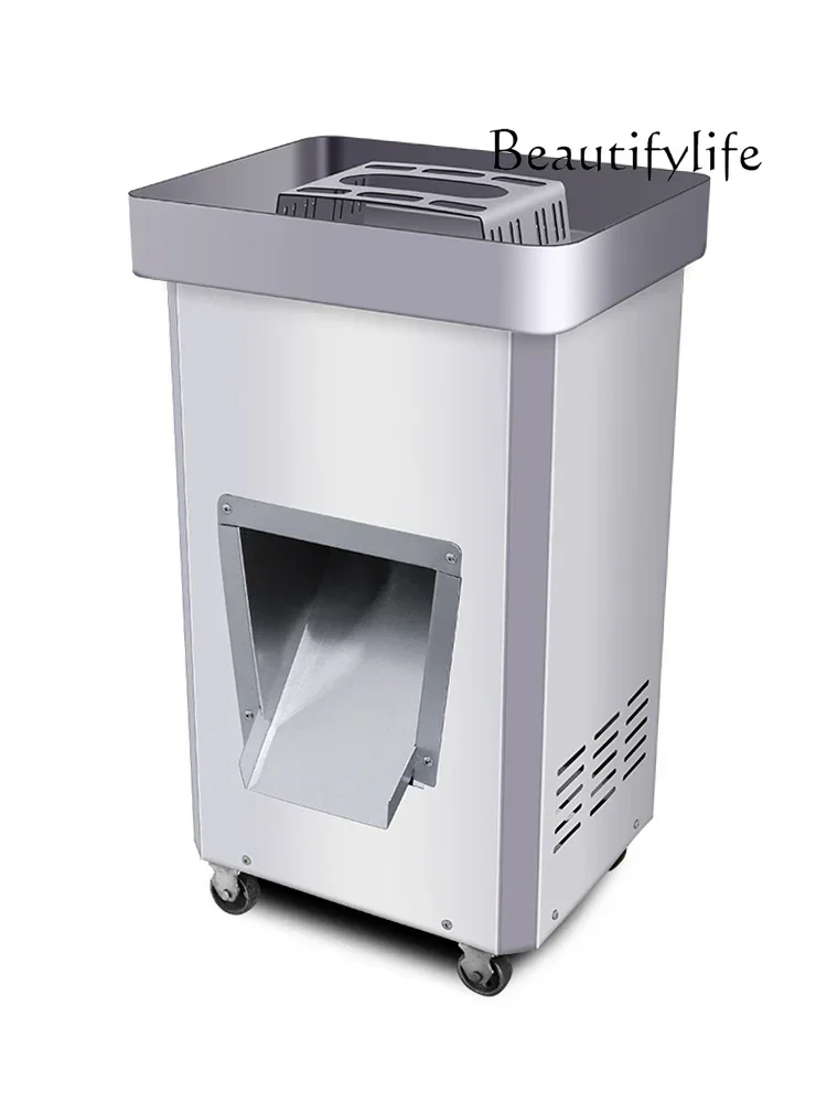 

Commercial meat cutter Automatic vertical electric stainless steel multi-function slicing, shredding and dicing machine