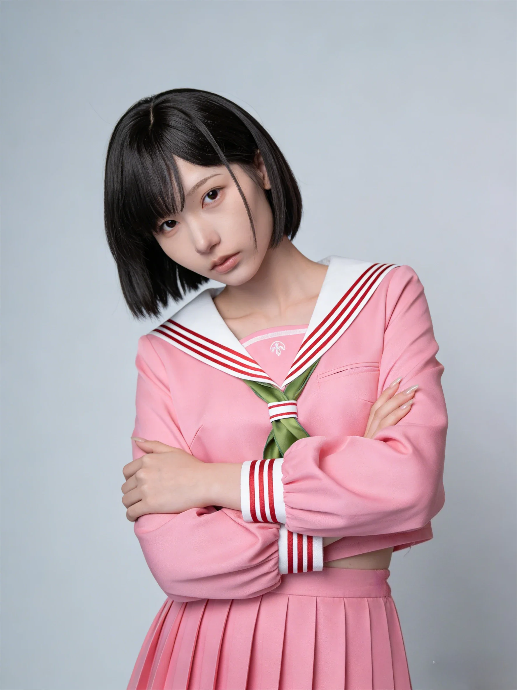 Shimizu Hinako Cosplay Costumes Wig Sailor School Uniform Game Silent Hill f Halloween Carnival Party Christmas Outfits Women - view 4