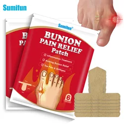 6Pcs/set Hallux Valgus Bunion Correction Patches Pedicure Tool Big Toe Strap Toe Straighteners Patch Sports Anti Wear Stickers