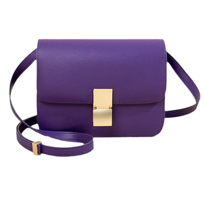 Genuine Leather Messenger Bag High-end One Shoulder Versatile Crossbody Trendy Women's Handbags For Women Quality Casual Purses