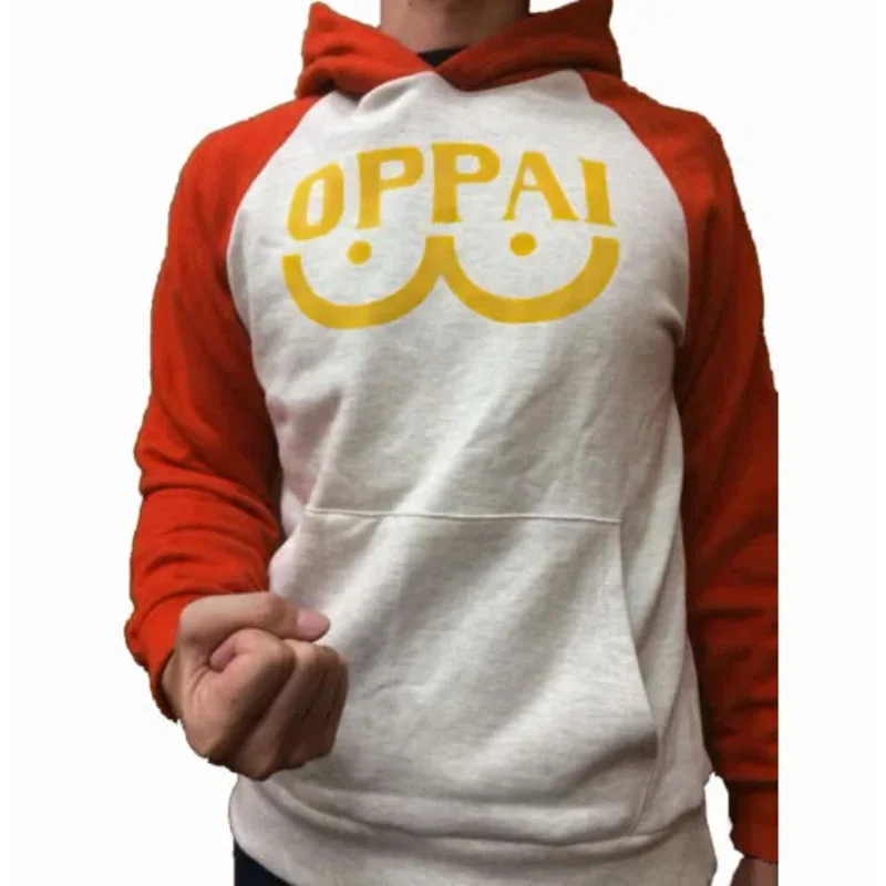 One punch man hero Kyoto Oppai hoodie cosplay costume hooded jacket sweatshirts size S-2XL