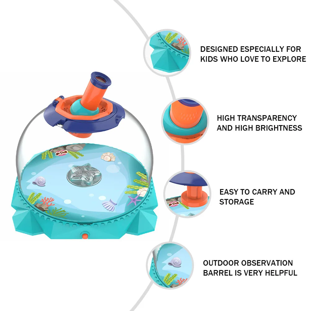 

Plastic Insect Science Observation Barrel Kit Outdoor Activities Bug Collection High Transparency Brightness Easy