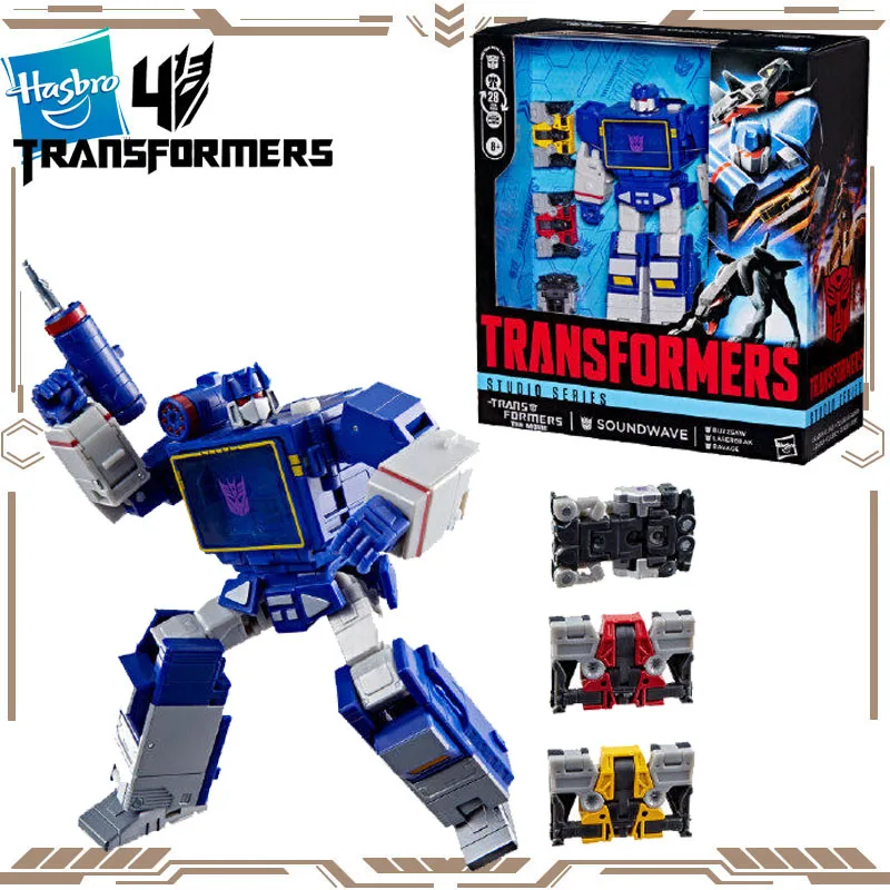 

Hasbro Original Genuine Transformers Studio Series Soundwave Action Figure Toys for Boys Girls Gift Collectible Model Ornaments