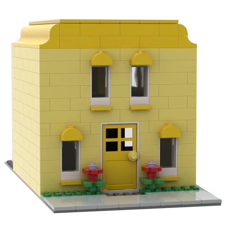 MOC-217506 Very Creative Houses NEW DIY Building Block Assembly  Colorful Dreamy City Architecture Children's Gifts TOYS 1590PCS