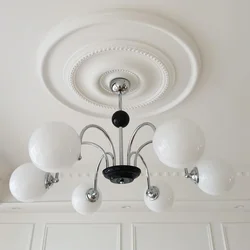 PU European style lamp panel polyurethane lamp pool decorative ceiling shape imitation plaster line round flower grinding tool
