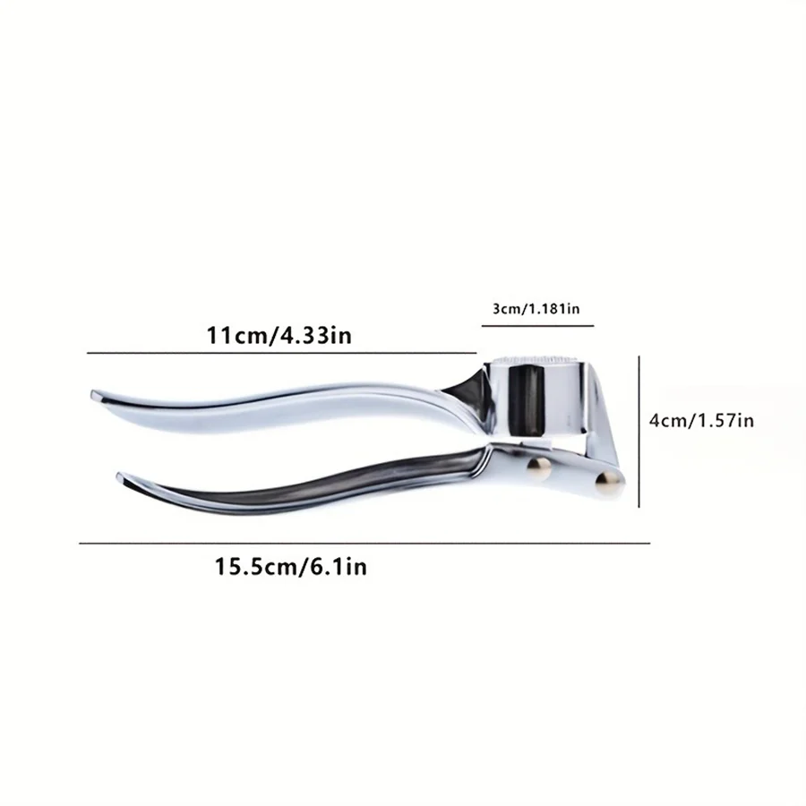 Commercial Heavy Duty Garlic Press & Multi-Tool. 18cm, Aluminum, for Restaurant, Durable - Image 6
