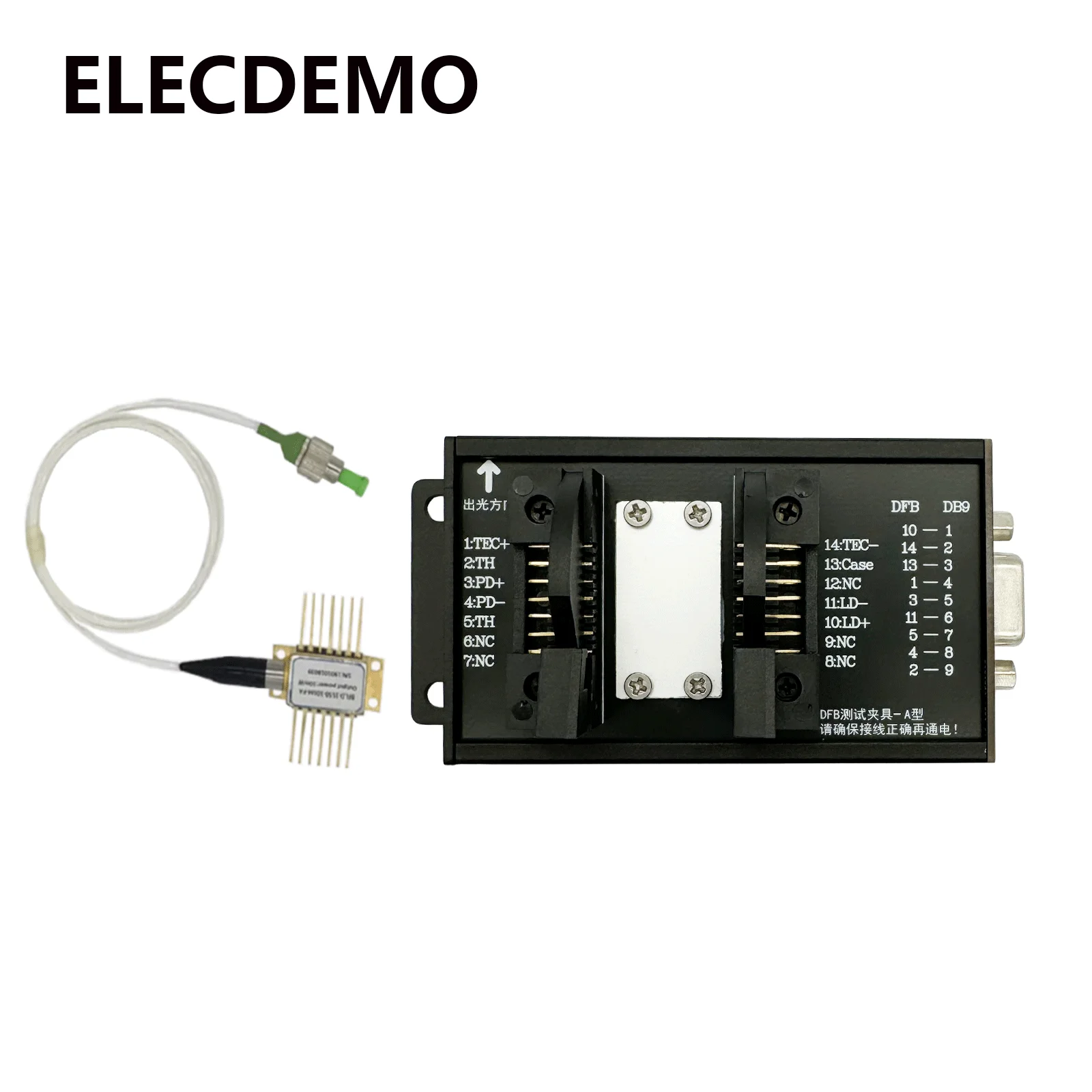 

Butterfly laser fixture, pommel horse seat, DFB driver, 14PIN mount, TEC temperature control, LD driver board