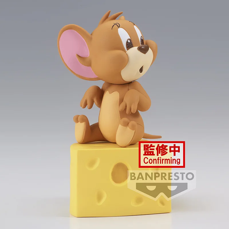 Bandai Bril Fabriek Kat en Muis Tom en Jerry I Love Cheese Jerry Tefi Landschap Handgemaakte Desktop Decoratie Cadeau