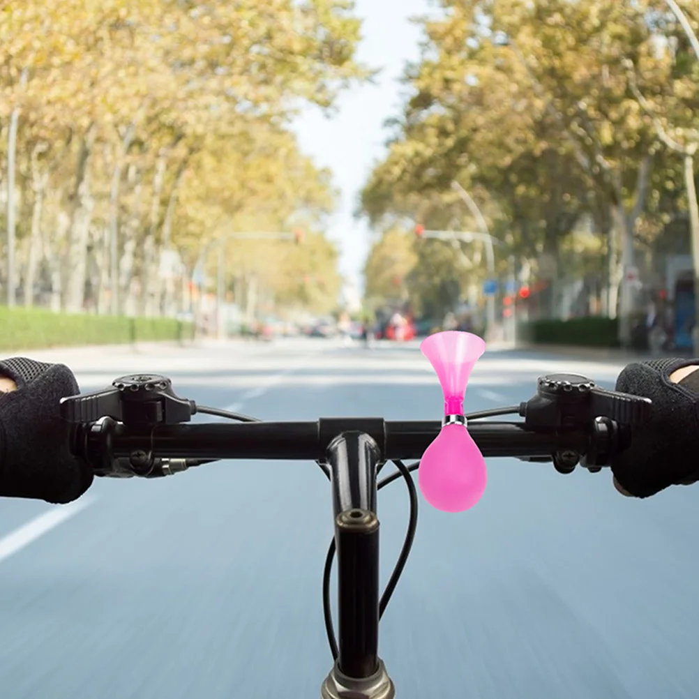 

3pcs Bicycle Air Horn Bright Color For Road Mountain Bike Loud Handlebar Horn Outdoor Cycling