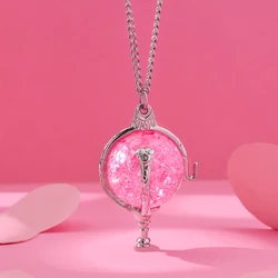 Medsor Heart of Kandrakar Nacklace Anime Tv Same Pendant Exquisite Ruby Gemstone Cartoon Cosplay Jewelry Gifts for Girl Woman