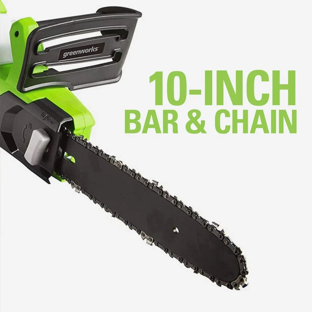 Sierra de poste eléctrica de doble propósito y 7 amperios de 10 pulgadas