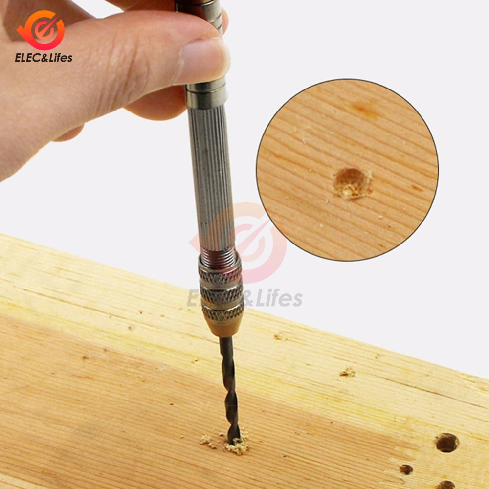 Mini Micro perceuse à main en aluminium, calcul de foret hélicoïdal HSS, propositions de travail, outils à distance, 1.0-3.0mm, 0.5-2.0mm, 51 pièces, 11 pièces