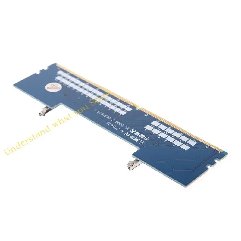 

J60A Laptop DDR4 Memory to Desktop Adapter Card Memory Tester SO DIMM to DDR4 Converter