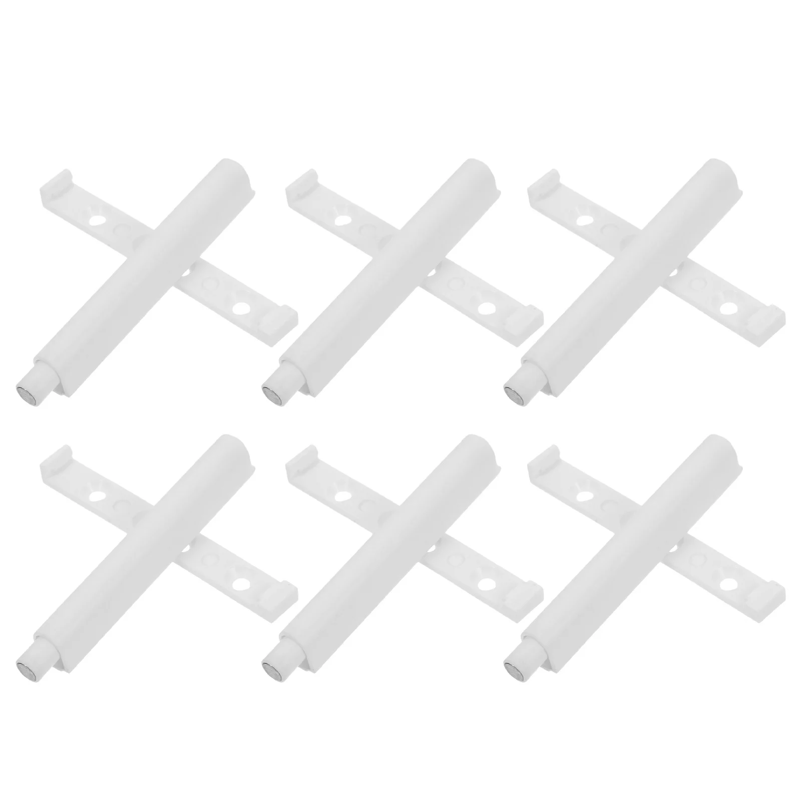 

6Pcs Quiet Close Cabinet Door Damper Buffers Soft Close Push Latches for Kitchen Cabinets Wardrobes Slow Closing Hardware