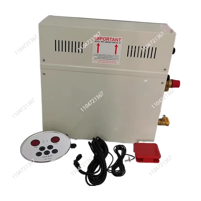 3KW 220V Sauna Steam Machine Spa Steam Generator Dry Streaming Furnace Wet Digital Controller Steamer ST-30