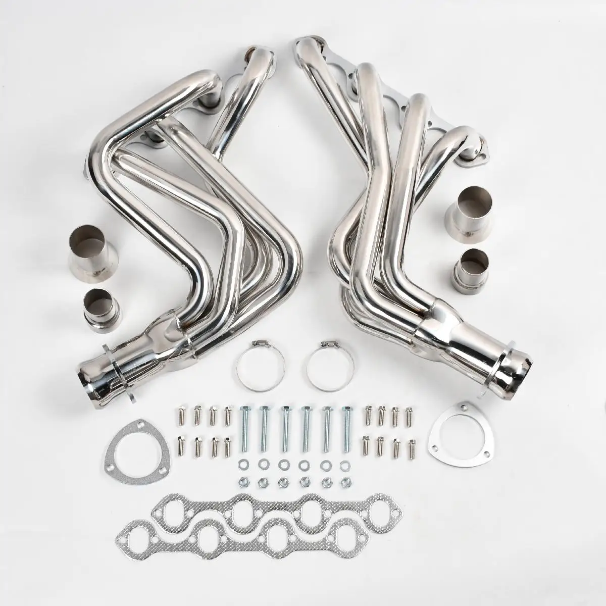 

Коллекторы выпускного коллектора для Ford F100 5.0L RWD 302 V8 1969-1979 гг. Комплект прокладок коллектора выпускного коллектора T-304 Нержавеющая сталь В НАЛИЧИИ США