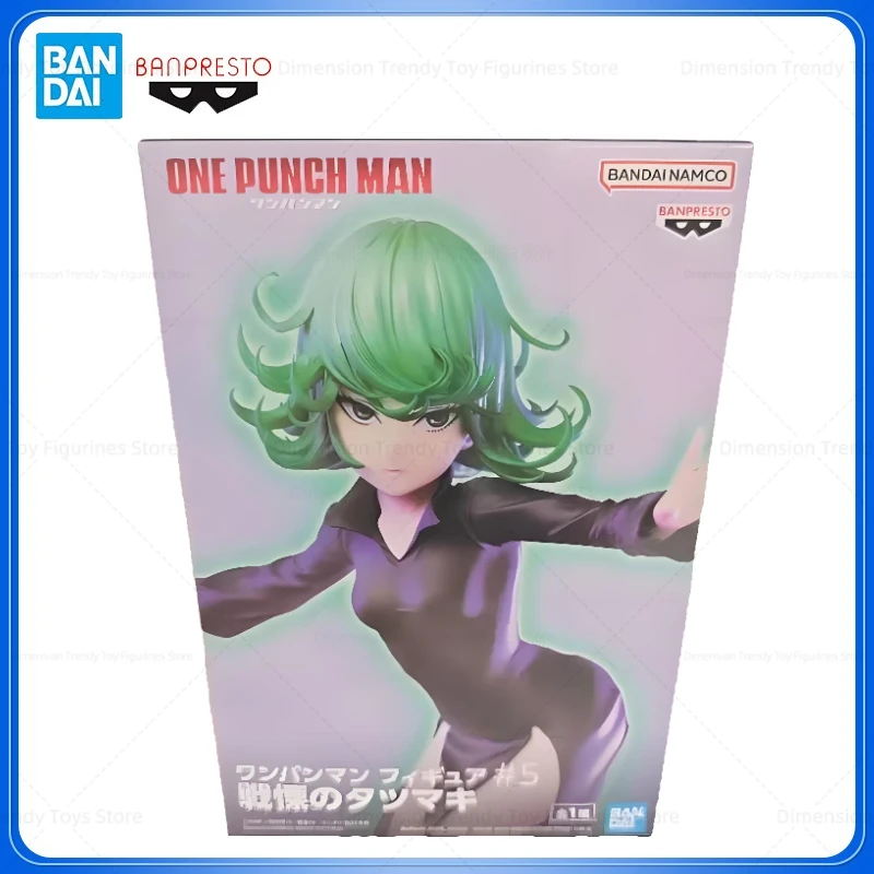 Bandai – figurine Banpresto Anime One Punch Man Tatsumaki, modèle d'action, personnages, jouets, cadeau DT, en Stock