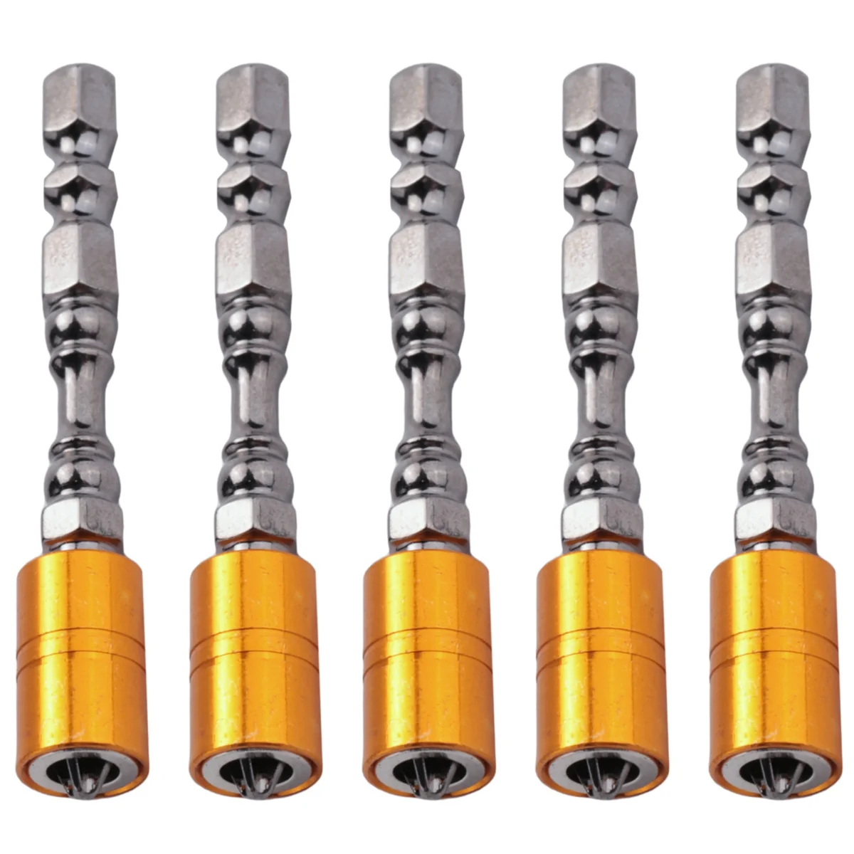 5 Pcs Strong Magnetic Screwdriver Bit Set 65Mm Phillips Electronic Screwdriver Bits For Plasterboard Drywall Screw Driver