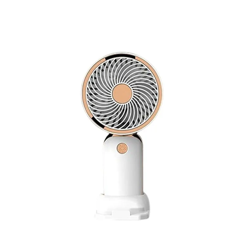 New Version cooling Small fan unique Portable compact USB charging gift student Office home Travel Desktop to store Handheld fan