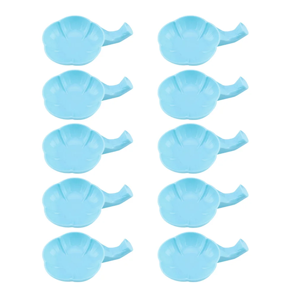 

15Pcs Black Plastic Ink Dish Plum Blossom Shape Ink Plate Brush Pen Holder for Calligraphy Watercolor Painting Mixing Dish