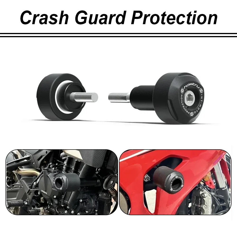 

Для Yamaha FZ-10/MT-10 SP 2016-2024 ползунки рамы мотоцикла защита от столкновений