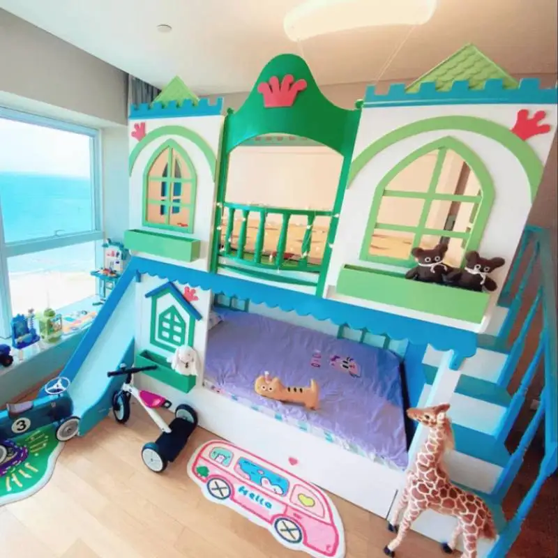 

Luxuce Decoration Kids Beds Safety Europe Normal Single Design Kids Bed Girls Style Custom Lettino Per Bambini Furniture Home