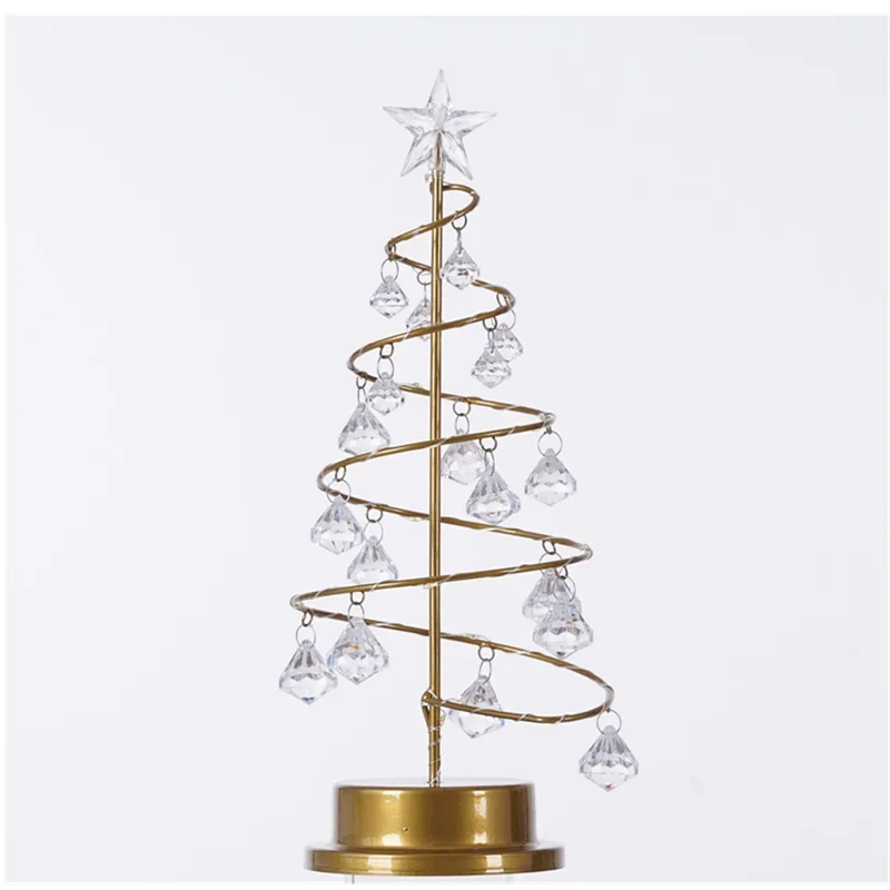 

LED table lamp, Christmas tree decoration light, crystal light, star light, living room atmosphere light, bar decoration light