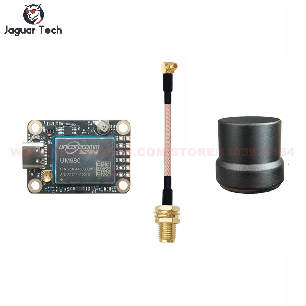 UM980 Unicorecomm GNSS RTK Base Station OEM Development Kit USB Type C Board GPS Beidou Glonass Galileo EM-980D1 Replace ZED-F9P