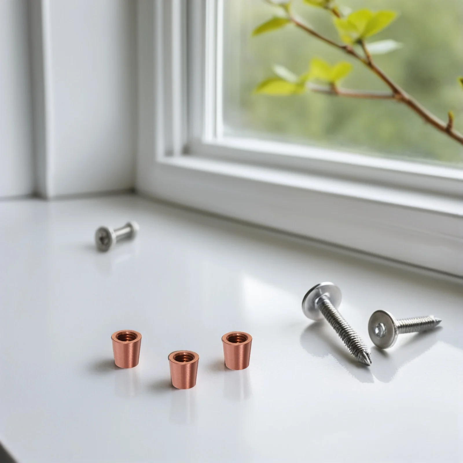 

8pcs Brass Feet For Wooden Tray Solid Brass Material Conical Base Smooth Finish For Cutting Board Jewelry Box Display Shelf