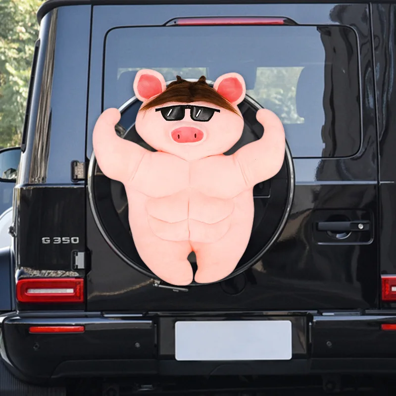 

Automobile 2025 Car trunk ornament car exterior rear end pendant new motorcycle accessories female funny