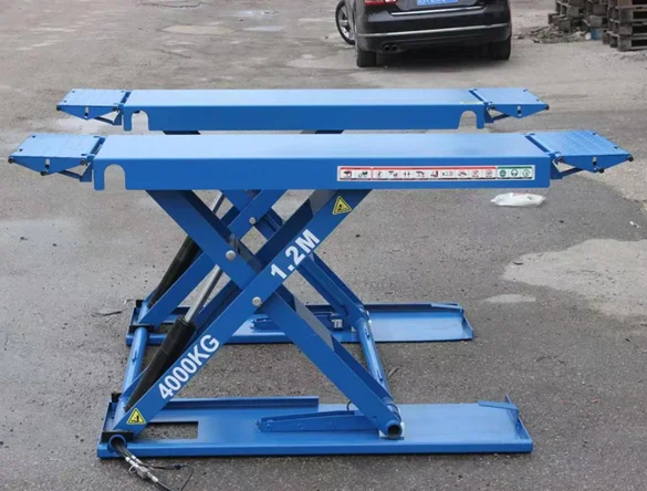 

4000kg 1.2m portable hydraulic scissor lift for mobile car lifting equipment with hydraulic system