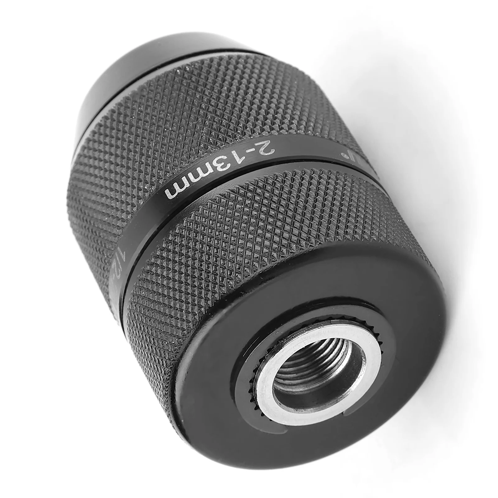 Electric Metal Drill Chuck, 1/2 Mount, Auto Locking, Keyless, 3/8 "Thread, 13mm