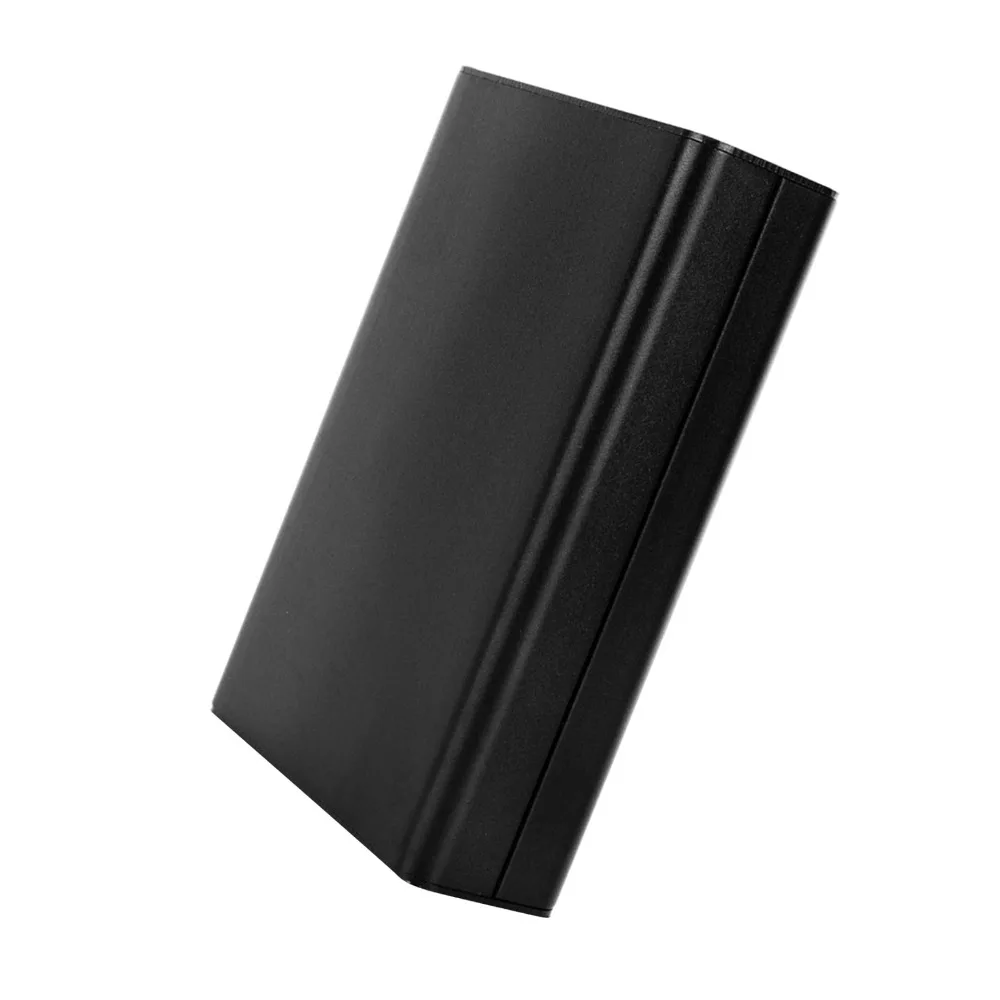 

Металлический корпус 100*71*25 мм Корпус проводки Алюминиевая черная распределительная коробка Распределительная коробка питания Корпус проекта